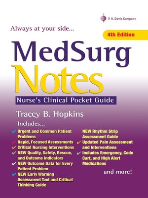 cover image of Med Surg Notes